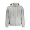 CALVIN KLEIN MEN'S ZIPPED SWEATSHIRT GREY