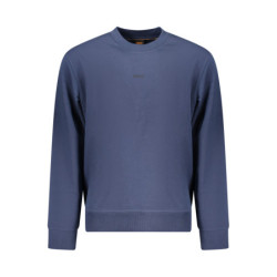 SWEAT-SHIRT BLEU À FERMETURE ÉCLAIR BOSS POUR HOMME