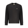 CALVIN KLEIN MEN'S BLACK ZIP-UP SWEATSHIRT