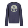 T-shirt à manches longues pour enfants North Sails, bleu