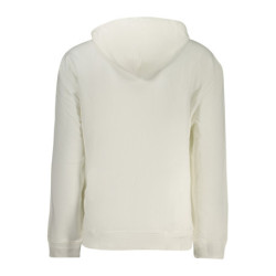 CALVIN KLEIN MEN'S ZIP-UP SWEATSHIRT WHITE