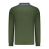 NORWAY 1963 MEN'S LONG-SLEEVED POLO SHIRT, GREEN
