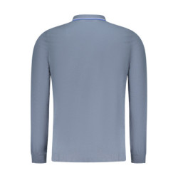 NORWAY 1963 MEN'S LONG-SLEEVED POLO SHIRT, BLUE