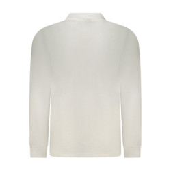 Polo blanc à manches longues pour homme, Norvège 1963