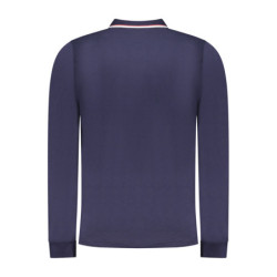 NORWAY 1963 MEN'S LONG-SLEEVED POLO SHIRT, BLUE