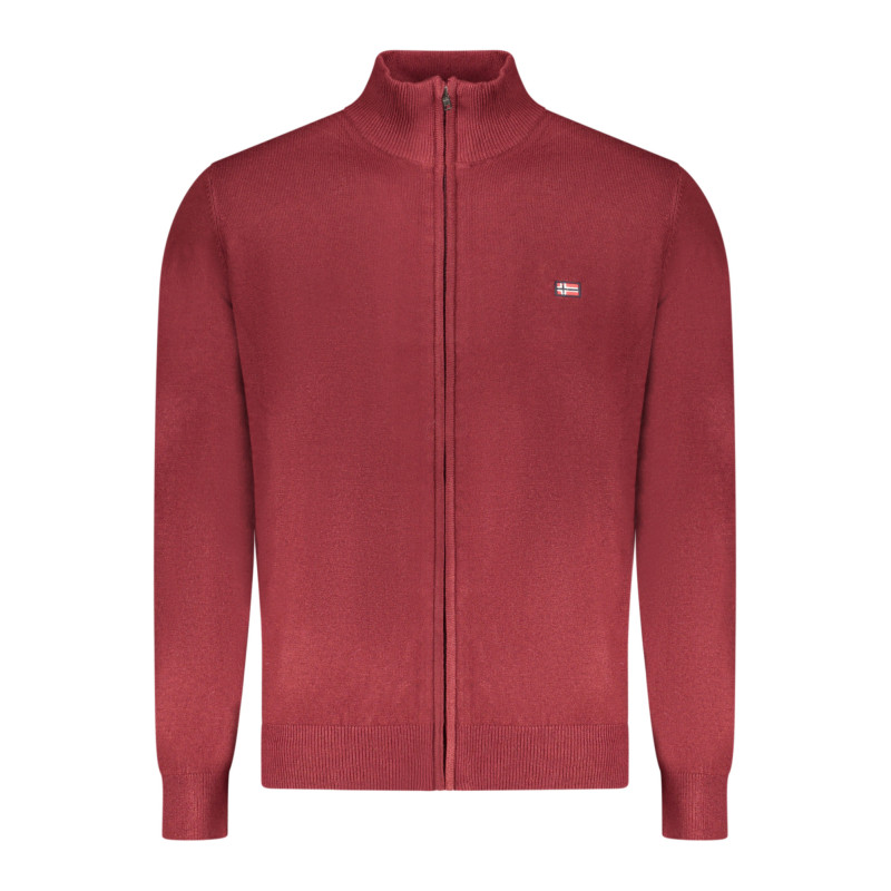 NORWAY 1963 MEN'S RED CARDIGAN