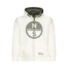 SWEAT-SHIRT BLANC À FERMETURE ÉCLAIR POUR ENFANTS NORTH SAILS