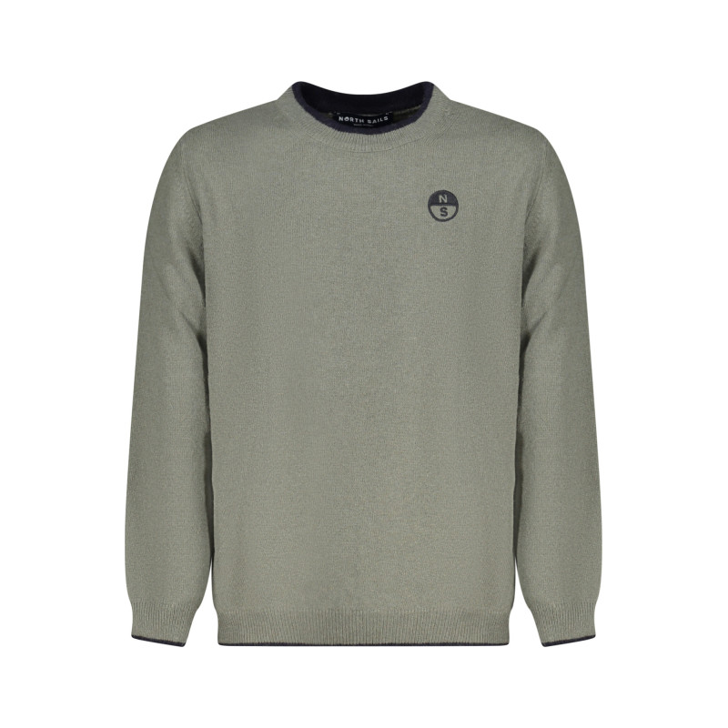 NORTH SAILS GREEN KIDS' SWEATER