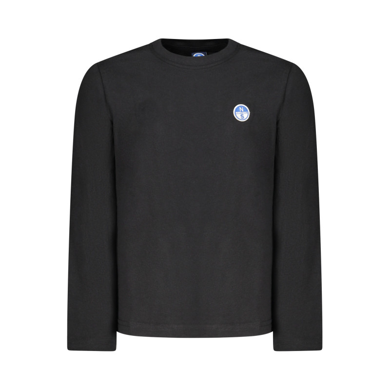 T-shirt à manches longues pour enfants North Sails, noir