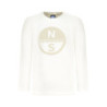 T-shirt à manches longues North Sails pour enfants, blanc