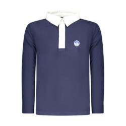 Polo à manches longues pour enfants North Sails, bleu