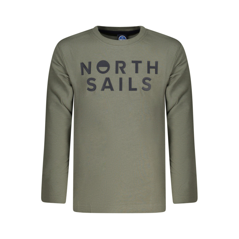 NORTH SAILS CHILDREN'S LONG-SLEEVED T-SHIRT, GREEN