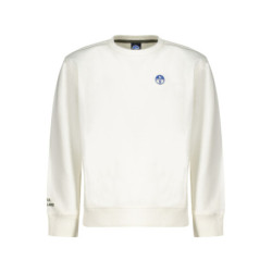 NORTH SAILS CHILDREN'S ZIP-UP SWEATSHIRT, WHITE