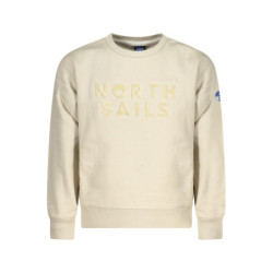 NORTH SAILS CHILDREN'S ZIP-UP SWEATSHIRT, BEIGE