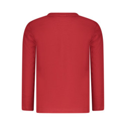 T-shirt à manches longues pour enfants North Sails, rouge