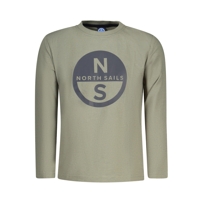 T-SHIRT À MANCHES LONGUES POUR ENFANTS NORTH SAILS, VERT