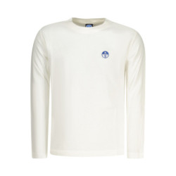 T-shirt à manches longues North Sails pour enfants, blanc