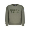 SWEAT-SHIRT FERMETURE ÉCLAIR POUR ENFANTS NORTH SAILS, VERT