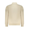 US GRAND MEN'S BEIGE ZIP-UP SWEATSHIRT