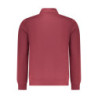 SWEAT-SHIRT ROUGE À FERMETURE ÉCLAIR POUR HOMME US GRAND