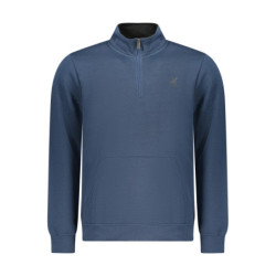 US GRAND MEN'S BLUE ZIP-UP SWEATSHIRT