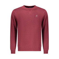 SWEAT-SHIRT ROUGE À FERMETURE ÉCLAIR POUR HOMME US GRAND