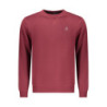 SWEAT-SHIRT ROUGE À FERMETURE ÉCLAIR POUR HOMME US GRAND