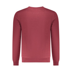 US GRAND MEN'S RED ZIP-UP SWEATSHIRT