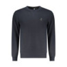 US GRAND MEN'S BLUE ZIP-UP SWEATSHIRT