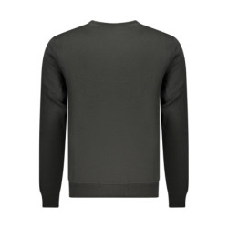 US GRAND MEN'S BLACK ZIP-UP SWEATSHIRT