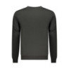 SWEAT-SHIRT NOIR À FERMETURE ÉCLAIR POUR HOMME US GRAND