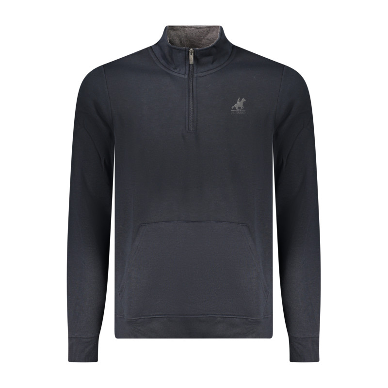 US GRAND MEN'S BLUE ZIP-UP SWEATSHIRT