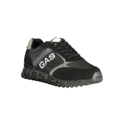 GAS MEN'S BLACK SPORTS FOOTWEAR