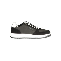 GAS MEN'S BLACK SPORTS FOOTWEAR
