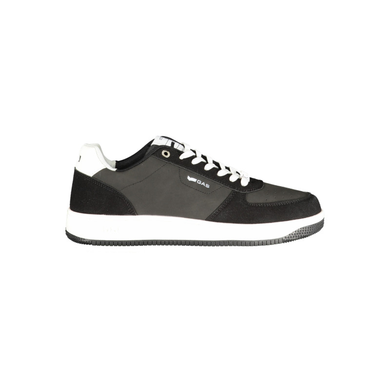 GAS MEN'S BLACK SPORTS FOOTWEAR