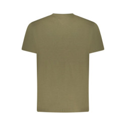 T-shirt vert à manches courtes Tommy Hilfiger pour homme