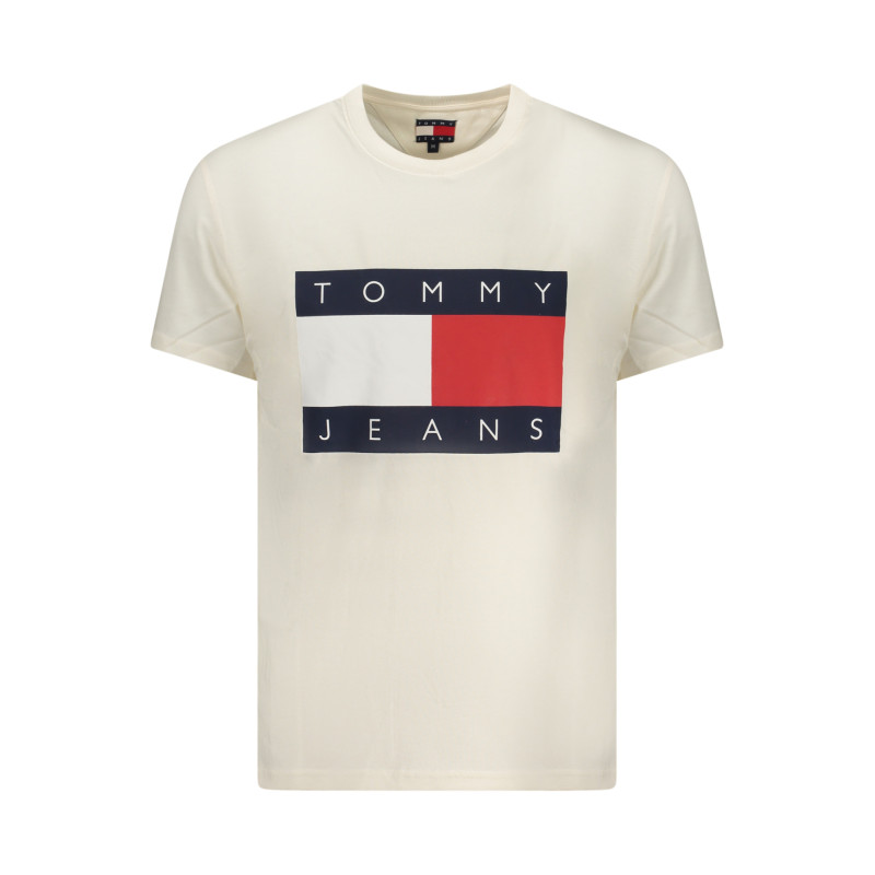 TOMMY HILFIGER MEN'S SHORT-SLEEVE T-SHIRT WHITE