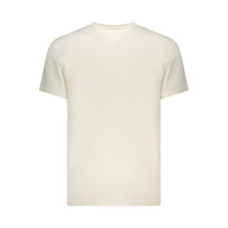 T-shirt blanc à manches courtes Tommy Hilfiger pour homme