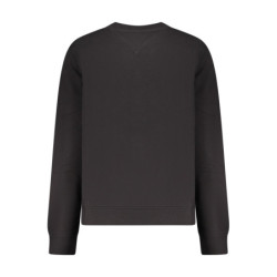 TOMMY HILFIGER WOMEN'S BLACK ZIP-UP SWEATSHIRT