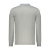 NORWAY 1963 MEN'S LONG-SLEEVED POLO SHIRT, GREY