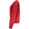 NORTH SAILS WOMEN'S RED ZIP-UP SWEATSHIRT
