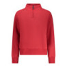 NORTH SAILS WOMEN'S RED ZIP-UP SWEATSHIRT