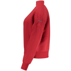 SWEAT-SHIRT ROUGE À FERMETURE ÉCLAIR POUR FEMME NORTH SAILS