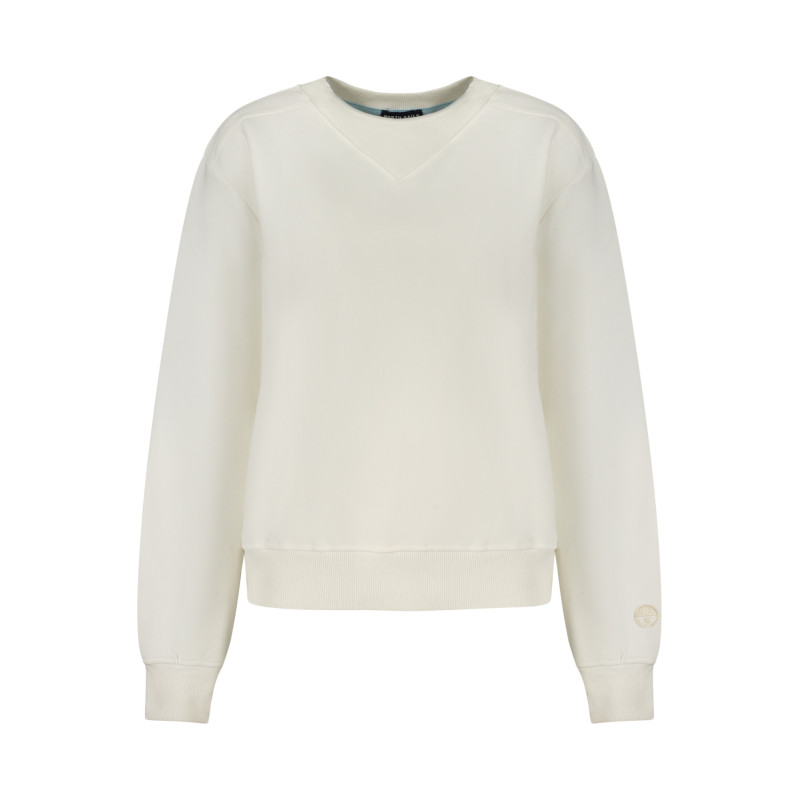 NORTH SAILS WOMEN'S ZIP-UP SWEATSHIRT WHITE