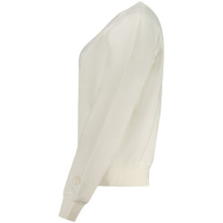 Sweat-shirt zippé blanc pour femme North Sails