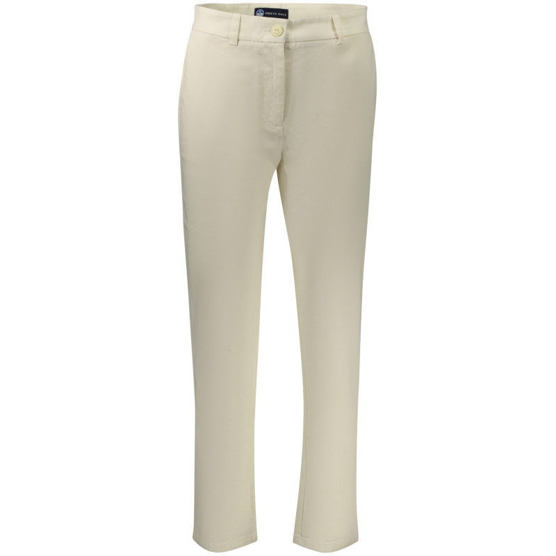 NORTH SAILS WOMEN'S WHITE TROUSERS