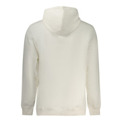 Sweat-shirt zippé blanc Tommy Hilfiger pour homme