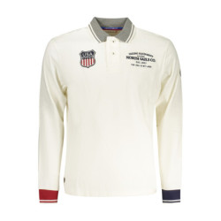 Polo blanc à manches longues pour homme North Sails