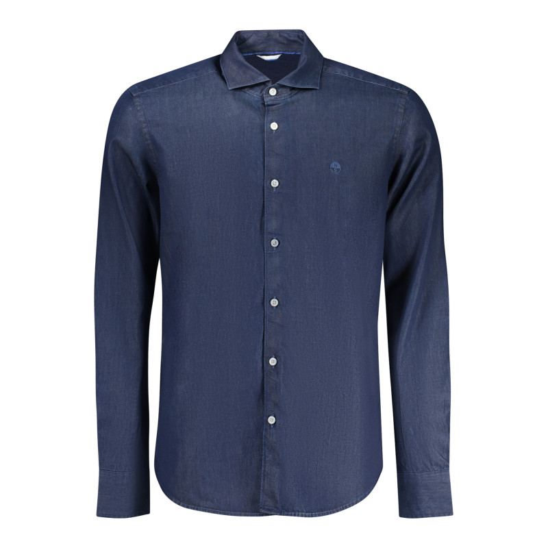 Chemise à manches longues pour homme North Sails, bleue
