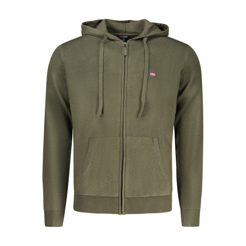 CARDIGAN VERT HOMME NORVÈGE 1963